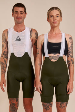 NeoPro Olive Green Cargo Bibs