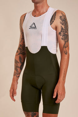 NeoPro Olive Green Cargo Bibs